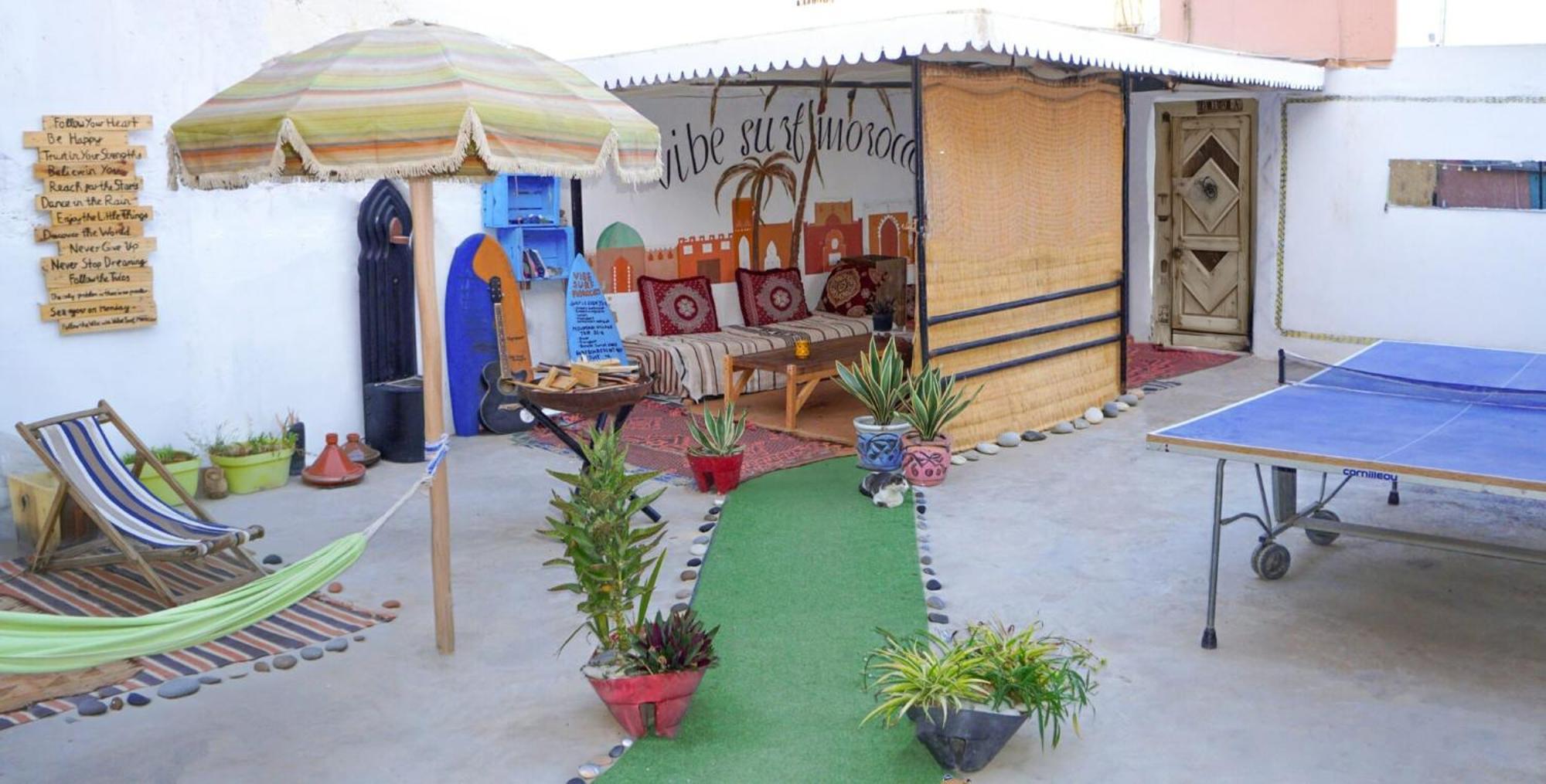 Vibe Surf Morocco Bed and Breakfast Tamraght Eksteriør billede
