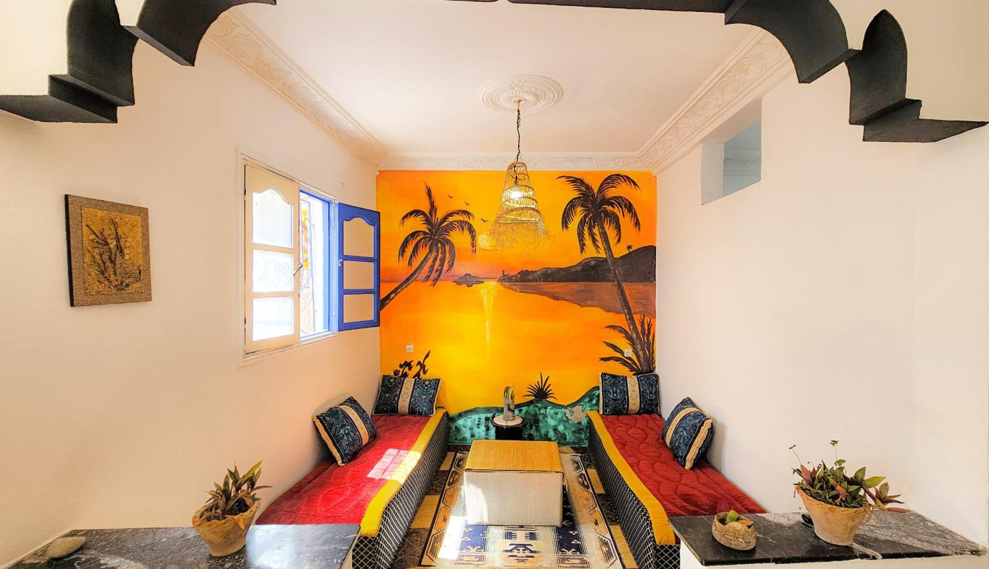 Vibe Surf Morocco Bed and Breakfast Tamraght Eksteriør billede